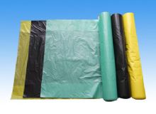 点击查看详细信息<br>标题：HDPE yellow garbage  flat bags on roll,with elastic 阅读次数：2187